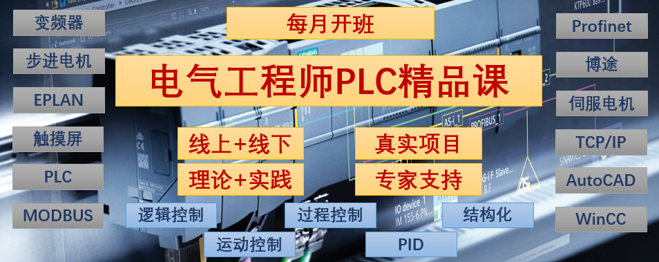 PLC精品课程封面